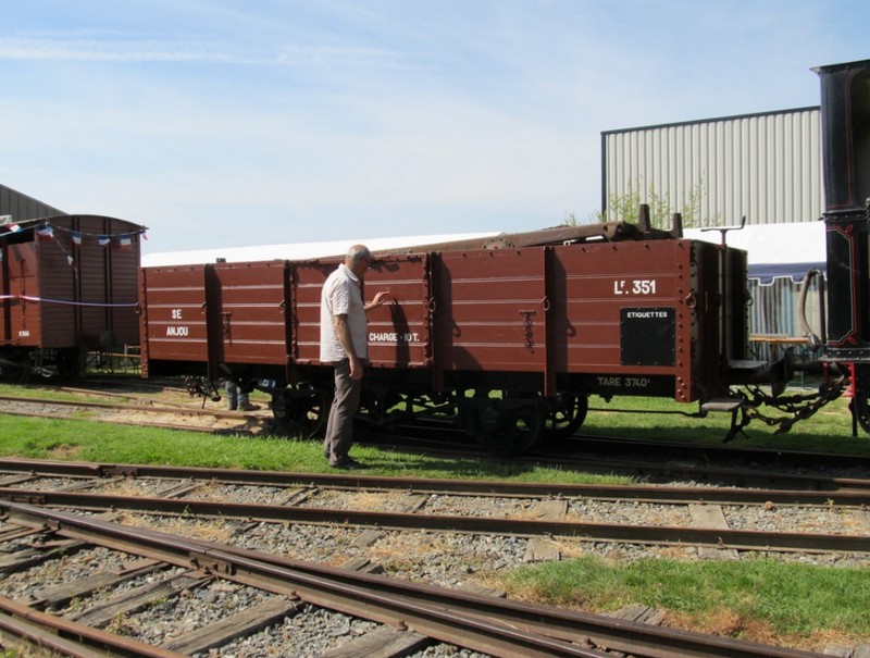 Un wagon tombereau restauré